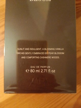 Perfume " HIPNOTIC VANILLA BLOOM " ZARA 80 ML.