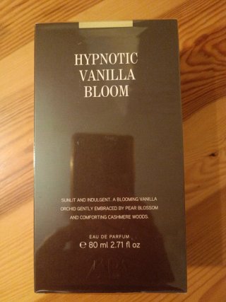 Perfume " HIPNOTIC VANILLA BLOOM " ZARA 80 ML.