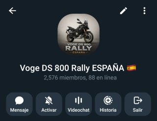 Grupo Voge DS 800 Rally España