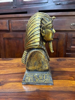 Statua Faraone Egiziano Dorato