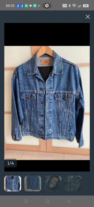 Cazadora Levis Hombre Talla M