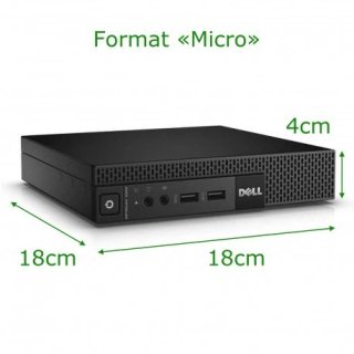 Ordenador Mini PC Dell I7 16GB Ram 256 Ssd W11 hdm
