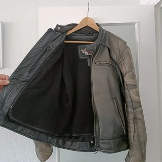 Chaqueta Cuero Harley Davidson Talla L