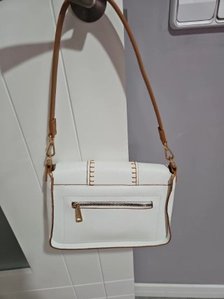 Bolso Pepe Moll Blanco y Beig