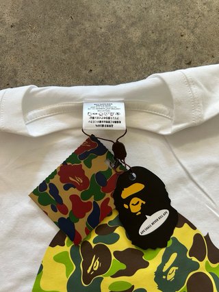 Lote Camisetas BAPE (A Bathing Ape) - LEER ANUNCIO