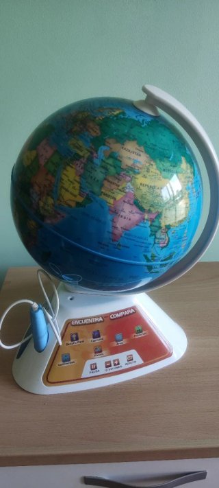 Globo Terráqueo Interactivo Infantil