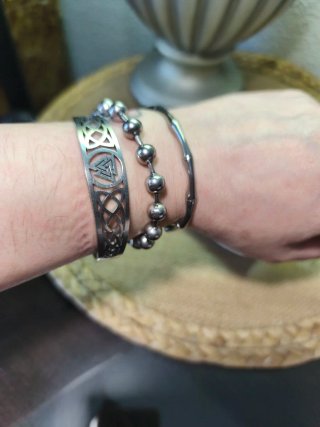 Pulsera Brazalete Diseño Bambú