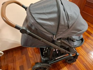 Silla de paseo gris oscuro