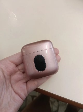 Cuffie rosa oro