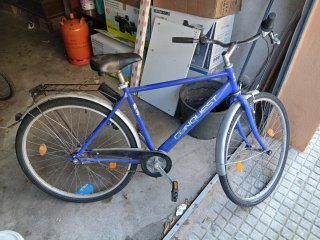 Bicicleta azul CONQUEST