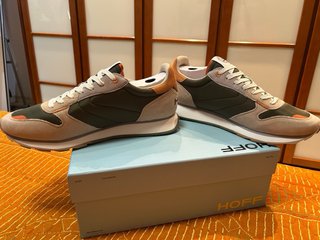 Zapatillas Hoff Hombre Beige/Verde/Naranja