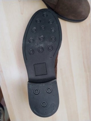Botas de Piel  Marrón .44