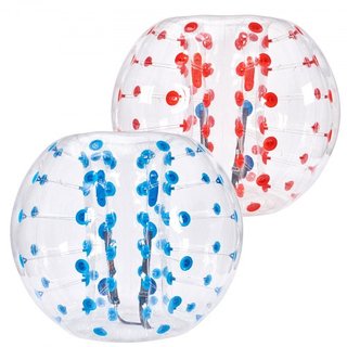 Bolas Inflables de Bumper 2-Pack, Bolas Zorb Sumo de 5FT/1.5M para Adolescentes y Adultos, Bolas de Burbuja Humana de PVC de 0.8mm de Grosor para Juegos de Equipo al Aire Libre, Juguetes Bumper Bo...