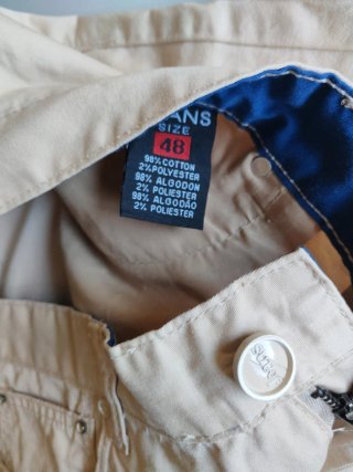 Bermudas caballero beige