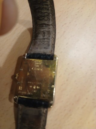 Reloj Cartier Chapado Oro