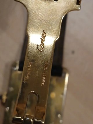 Reloj Cartier Chapado Oro