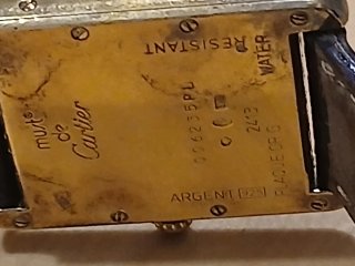 Reloj Cartier Chapado Oro