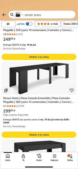Mesa Comedor Extensible