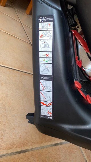 Silla de coche Casualplay Cangur Roja Isofix