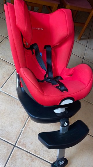 Silla de coche Casualplay Cangur Roja Isofix