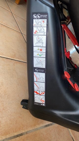 Silla de coche Casualplay Cangur Roja Isofix