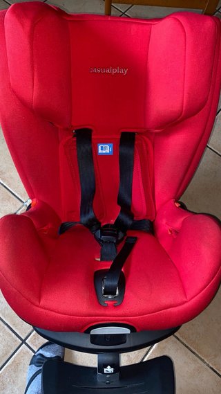 Silla de coche Casualplay Cangur Roja Isofix