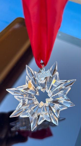 Stella Natale Swarovski 2003 Edizione annuale