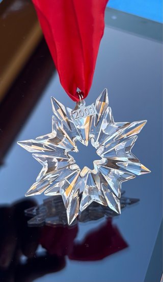 Stella Natale Swarovski 2003 Edizione annuale