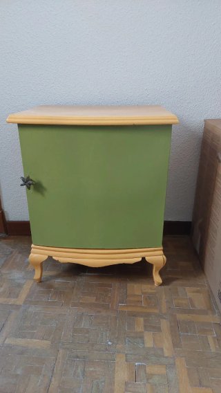 Mesilla vintage madera