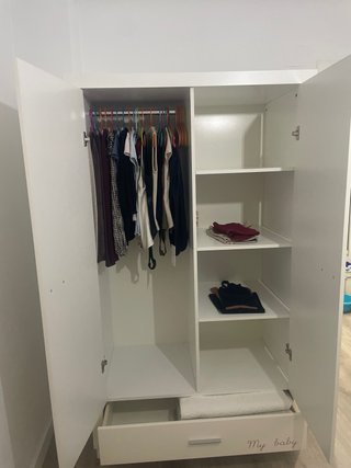 Cómoda y armario juntos no separado, precio unidad