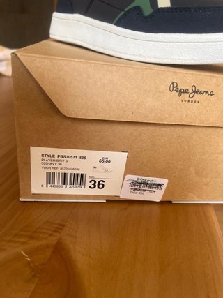 Deportivas Pepe Jeans Azul y Verde