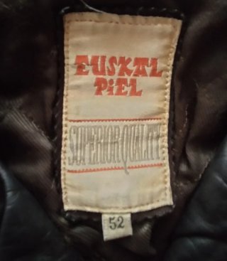 Cazadora Piel Euskal Piel Hombre Marrón