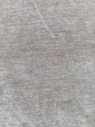 Camiseta Puma Gris Logo Bordado con defectos