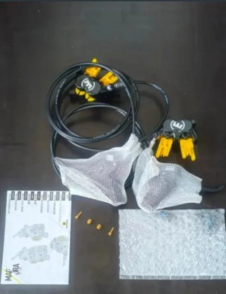 🆕Juego Frenos Magura MT5 (maneta ligera) 4 piston