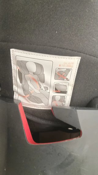 Silla de coche Cybex negra