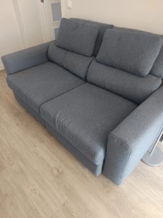 Sofá 2 plazas IKEA gris