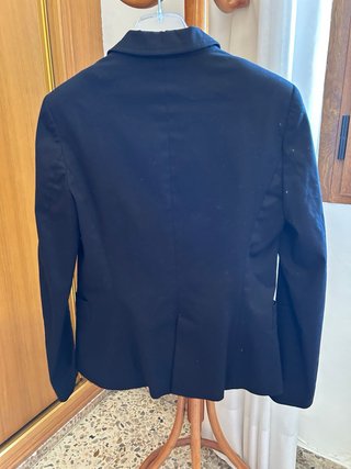 Blazer Zara Basic Negro Mujer