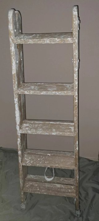 Escalera de madera 5 peldaños
