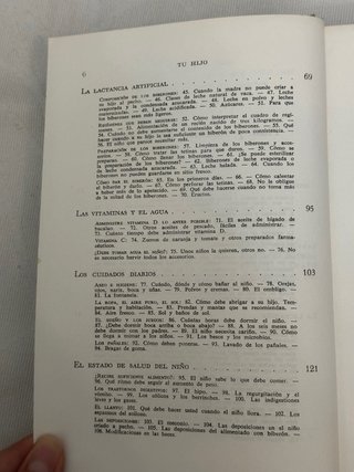 Libro Tu hijo de Benjamin Spock