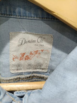 Chaqueta Vaquera Denim Co Azul