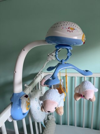 Móvil Proyector Cuna Ovejas Vtech