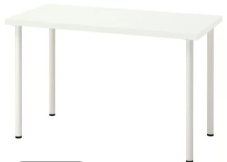 Mesa estudio Ikea blanca poco uso