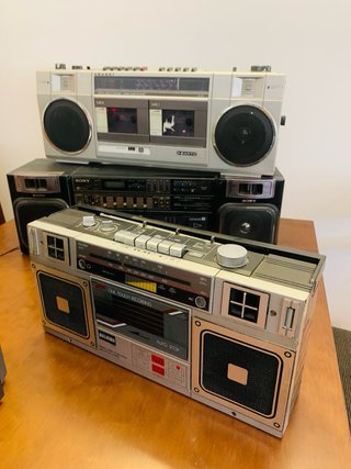 OPORTUNIDAD!! Colección Radiocassettes Antiguos