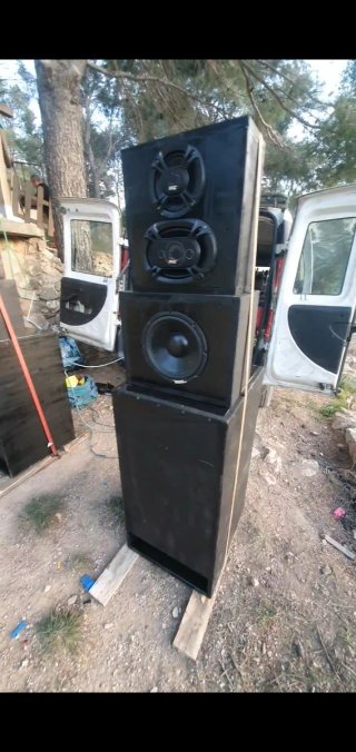 Equipo Sonido PA Híbrido Negro