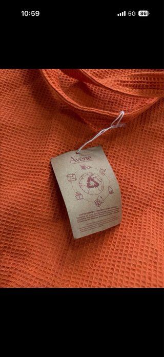 Borsa da spiaggia arancione