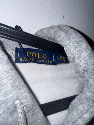 Sudadera Ralph Lauren Gris Talla L