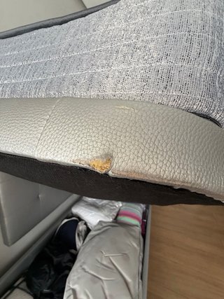 Conjunto canapé, cabecero, colchón y almohada