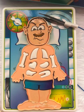 Juego de mesa operación  Doctor