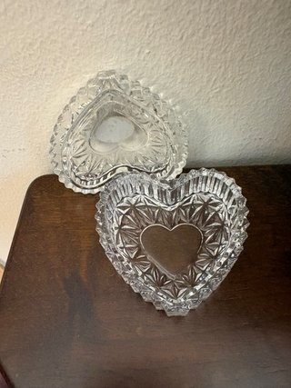 Cuore in cristallo Bohemia
