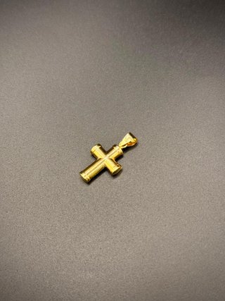 COLGANTE DE CRUZ 18K 1.28GR